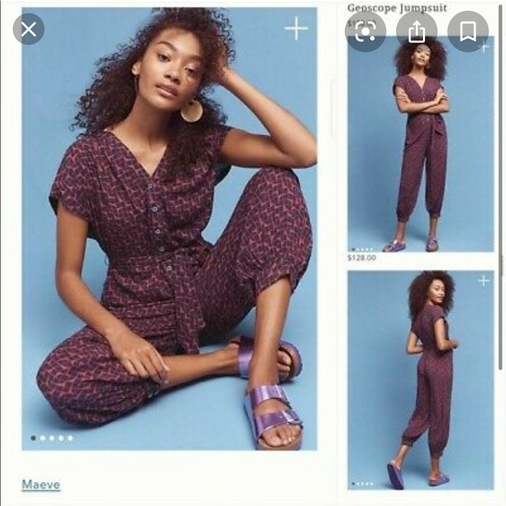 Antropologie- Maeve Women Overalls in size S